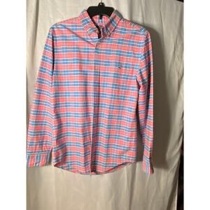 Mens Vineyard Vines by Shep & Ian SMALL slim fit Tucker shirt button down EUC